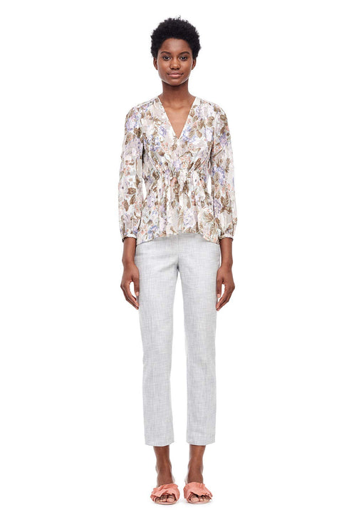 Rebecca Taylor Womens Ls Penelope Top